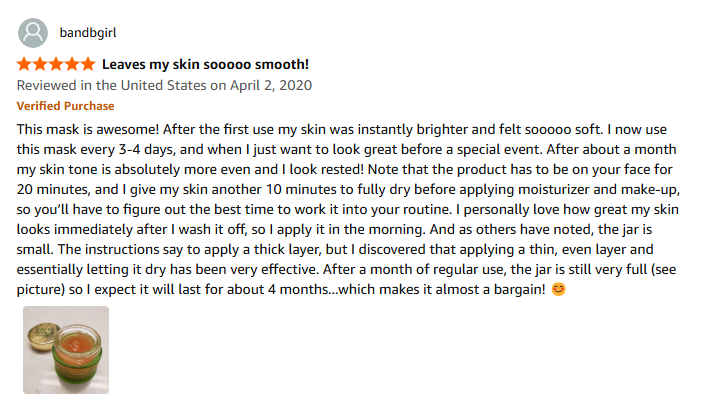 tata harper Resurfacing Mask for facial glow