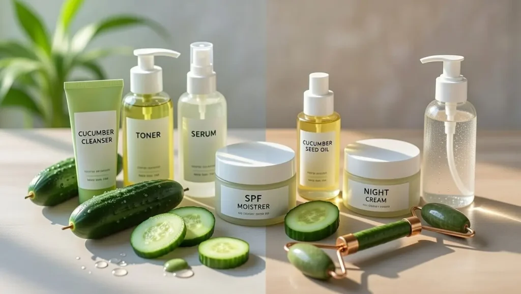 cucumber skincare routine-in-2026