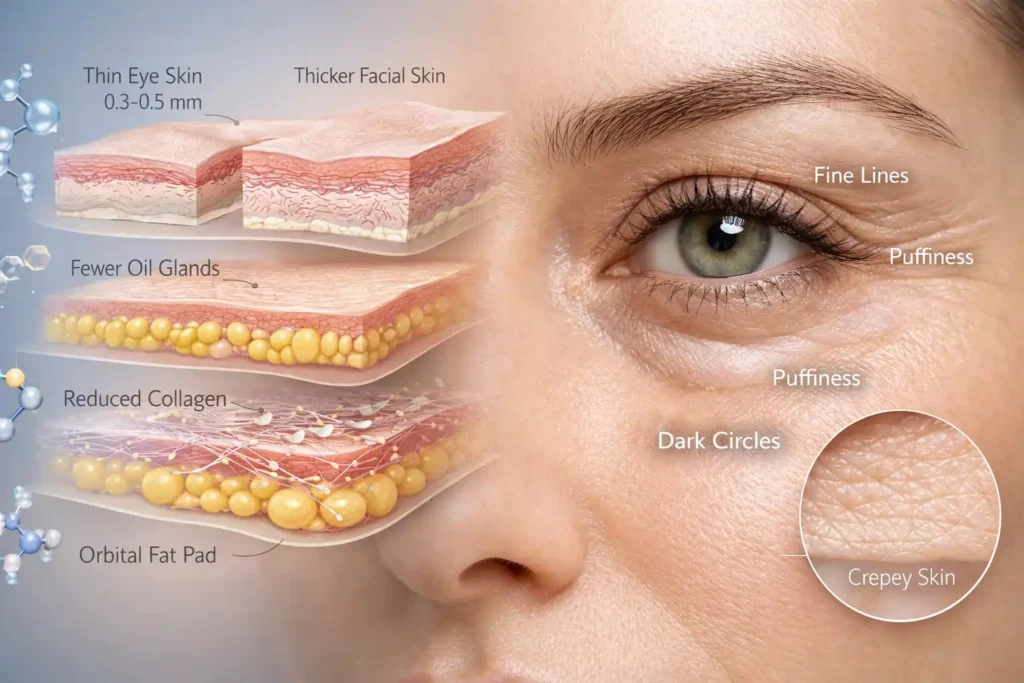 eye area anatomy