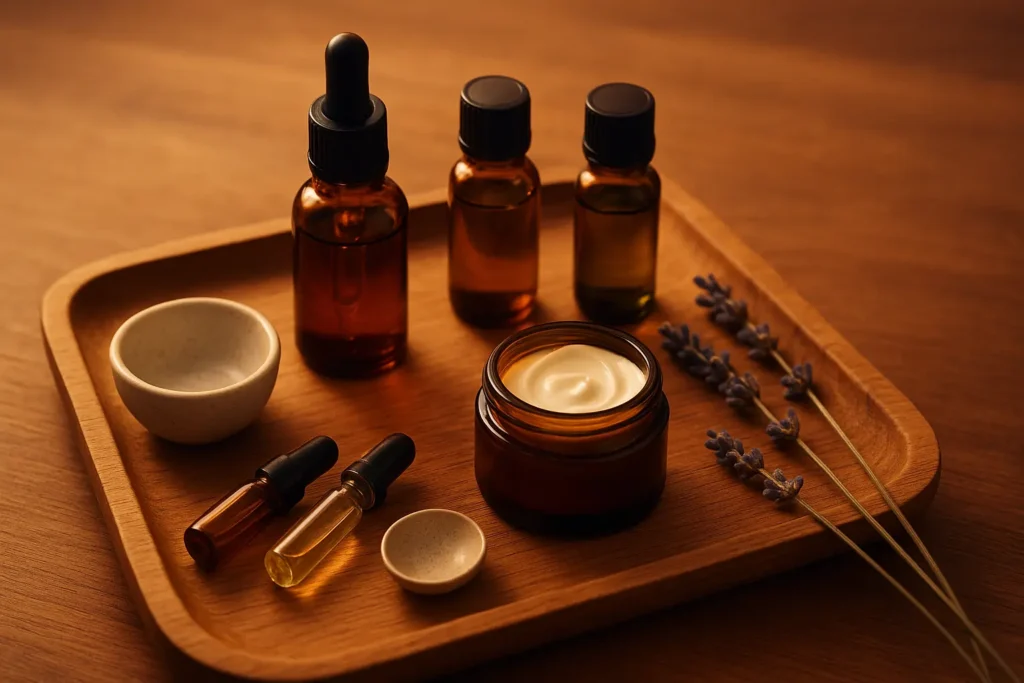 essential-oil-night-routine-mature-skin