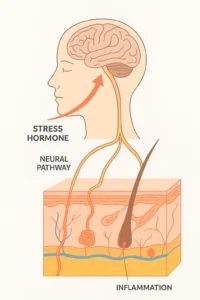 stress-affects-pre-existing-skin-conditions