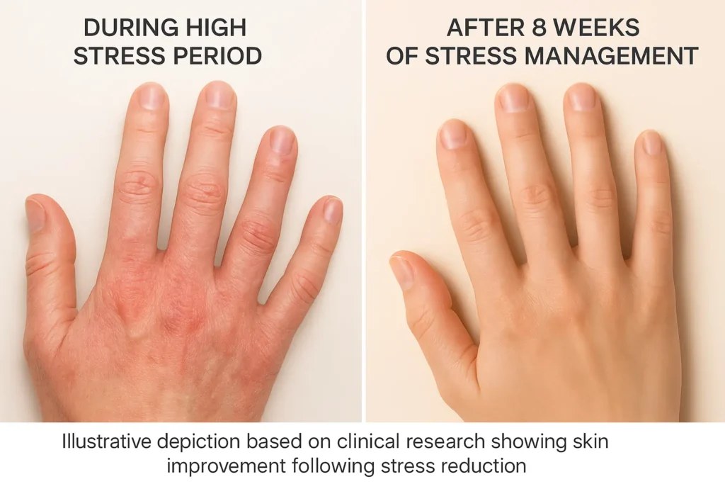 stress-affects-pre-existing-skin-conditions-in-2025