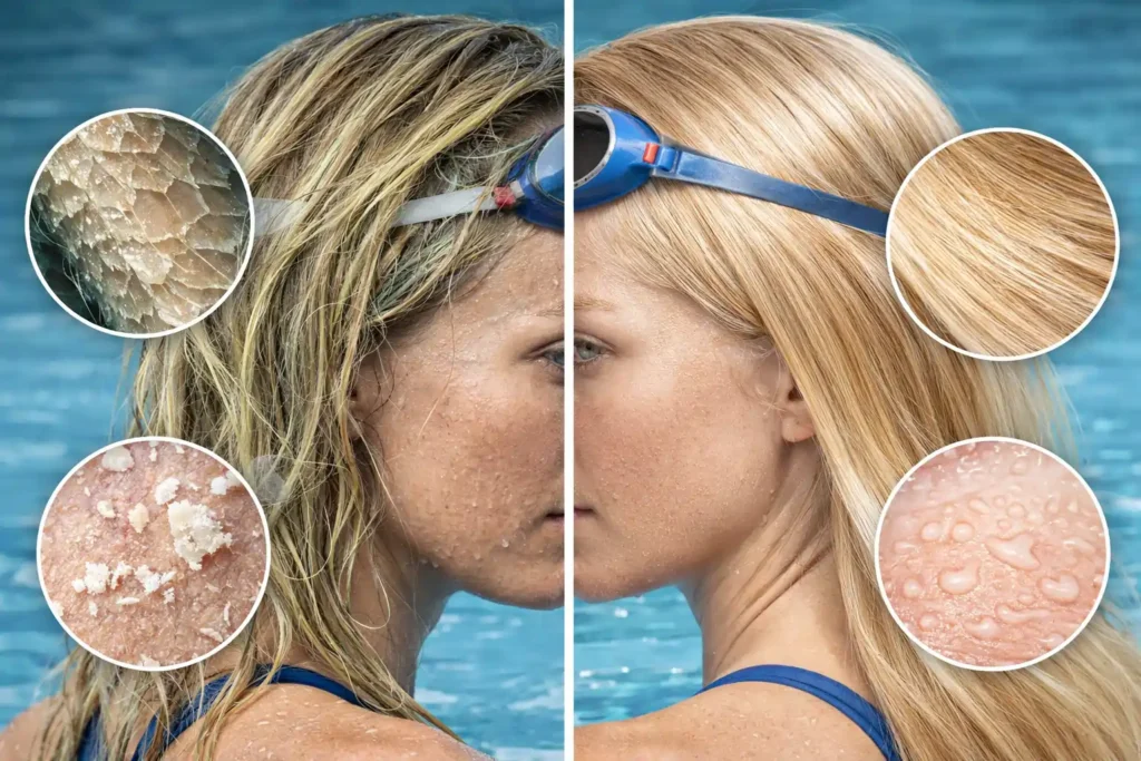 chlorine-damaged-hair-treatment-before-after-comparison