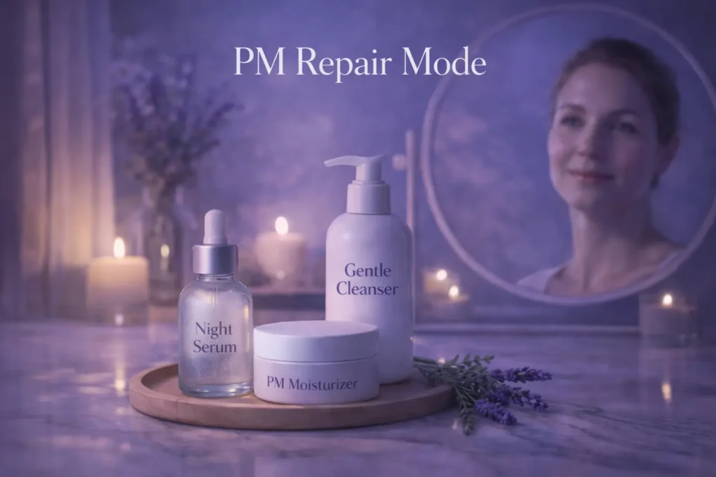 skincare-routine-for-combination-skin-evening-routine-combo