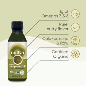 Organic Face Wash for Sensitive Skin- Hemp Seed Oil By Nutiva