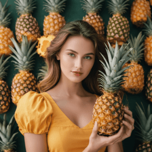 Best fruits for glowing skin - Pineapple